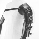 Stylish Men's Faux Leather Guard Armour Shoulder Straps Costumes Body Belt Harness Dressing up Accessories