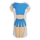 Fun Women Cheer Leader Bikini Cover-up T-shirt Tee Top Birthday Gift Pajamas