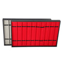 10 Slots Red/Grey Watch Display Tray Bracelet Necklace Jewelry Display Stand