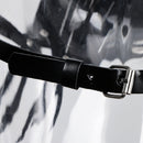 Womens PU Leather Cage Bra Gothic Lingerie Exotic Black Strappy Bra Harness