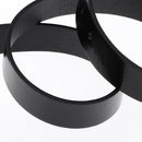 Fashion Mens Womens Casual Metal Round Ring Buckle Waistband PU Leather Belt