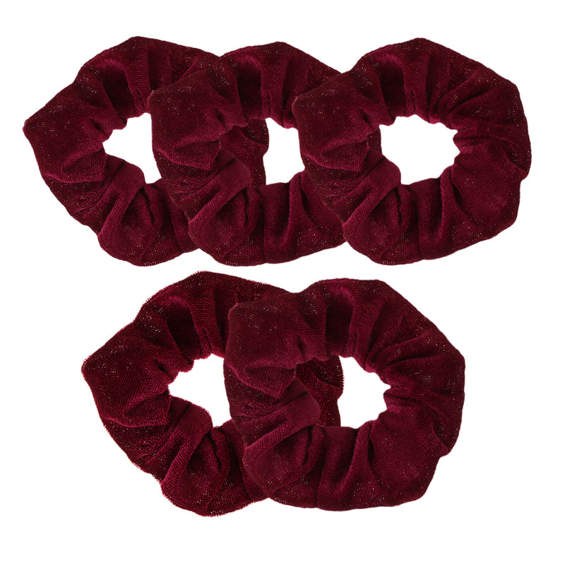 20 Pieces Women Velvet Hairbands Ponytail Holder Hair Accessories