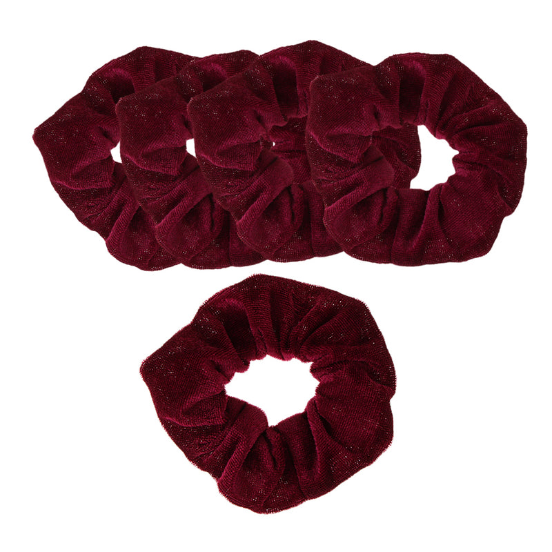 20 Pieces Women Velvet Hairbands Ponytail Holder Hair Accessories
