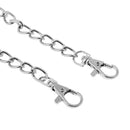 42.5inch Metal Shoulder Cross Body Bag Replacement Chain Strap with Buckles
