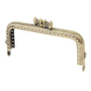Metal Purse Bag Frames Kiss Clasp Lock Bronze Tone DIY Craft Material 10.5cm