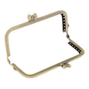 Metal Purse Bag Frames Kiss Clasp Lock Bronze Tone DIY Craft Material 10.5cm
