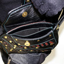 Women's Retro Steampunk Leather Vest Bag Waist Fanny Pack Costume
