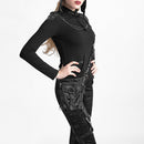 Steampunk Waist Bag Gothic Leather Crossbody Bags Rivet Leg Thigh Pack Belt