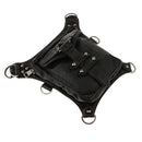 Steampunk Waist Bag Gothic Leather Crossbody Bags Rivet Leg Thigh Pack Belt