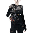Gothic Punk Drop Leg Waist Bag Motorcycle Fanny Shoulder Pack Hip/Thigh Bag