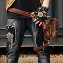 Punk Fanny Packs Multi-Purpose Hip Belt Waist Messenger Shoulder Bag Purse