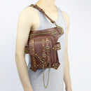 Punk Fanny Packs Multi-Purpose Hip Belt Waist Messenger Shoulder Bag Purse