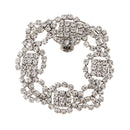 Stylish Removable Shoe Clips Crystal Shoe Buckle for Wedding Shoe Decoration