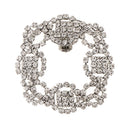 Stylish Removable Shoe Clips Crystal Shoe Buckle for Wedding Shoe Decoration