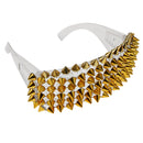 Novelty Hedgehog Spikes Sunglasses Party Eye Shades Glasses Costume Accessories