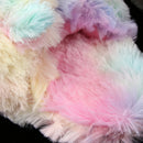 Plush House Slippers Adult Rainbow Unicorn Indoor Shoes Cozy Animal Slippers