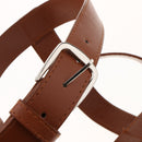 Leather Vintage Style Picnic Blanket Strap with Carrying Handle