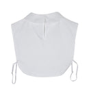White Swan Detachable Chiffon Collar Dickey Peter Pan Collar for Women Girls