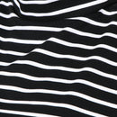 Women Lady Elegant Detachable Turtleneck Striped Shirt Fake Collar False Blouse Accessory Choker