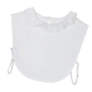 Sweet WomenÂ’s Fake Collar Ruffled Hollow Flower False Faux Collar Detachable Half Shirt Bib