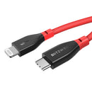 3 X BlitzWolf BW-CL1 PD 3.0 Type-C to Lightning 3A Fast Charging Data Cable 3ft/0.91mWith MFi Certified for iPhone 11 Pro XR X