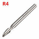 R1.5-5 Straight Shank 2 Flute End Mills R1.5/R2/R3/R4/R5 Milling Cutter Bit Tool