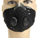 Motorcycle Bike Anti Dust Face Mask With Filter Cycling Ski Windproof Black