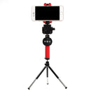 Bakeey R2 Mini Panoramic Multi-angle Rotation Wireless bluetooth Automatic Expansion Selfie Stick for Live Mobile Phones