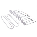 8 Pcs Inter Changeable Long Inductance Coil Kit For Magnetic Induction Heating Module Heater Mini Ductor