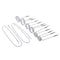 8 Pcs Inter Changeable Long Inductance Coil Kit For Magnetic Induction Heating Module Heater Mini Ductor