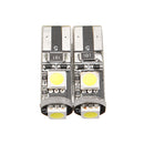 2Pcs Front Left Right Car Clear Lens Bumper Side Marker Lights Plate Lamp for Honda Civil 10TH 16-18