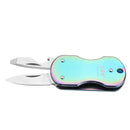 Sanrenmu Three Blade Multifunctional Tools Mini Folding Bottle Opener Outdoor Camping Survival EDC Tools