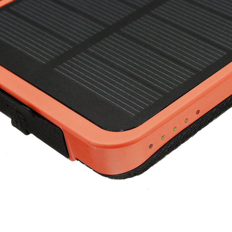 20000mAh Solar Panel Solar Charger 7W 5V/2A Foldable Solar Panel Charger Dual USB Portable Mobile Power Bank