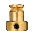 2pcs Brass Feeding Wheel 1.75mm Filament Extruder Drive Gear For 3D Printer Extruder Pulley