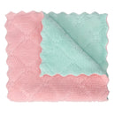 Creative Stackable Food Preservation Tray Reusable Vacuum Preservation Tray Cover w/ Elastic Lid for Vegetable Fruit w/ 2 Dish Towels