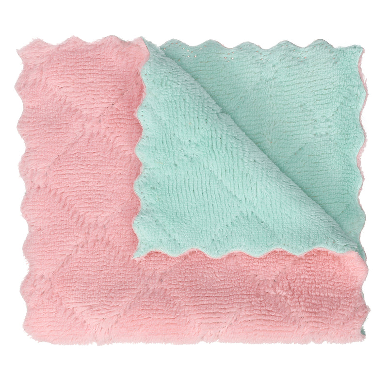 Creative Stackable Food Preservation Tray Reusable Vacuum Preservation Tray Cover w/ Elastic Lid for Vegetable Fruit w/ 2 Dish Towels