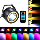 ARILUX AC90-240V 15W RGB LED Stage Light Remote Control Sound-activated Par Lamp for Christmas