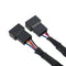 1 to 2 Fan Cable Connector Adapter PWM Fan Conversion Cable Y Splitter 4Pin Extension Cable