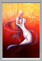 PAG Wall Decor Window Curtain Abstract Beauty Roller Shutters Painting Roller Blind Background