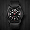 SKMEI 1417 Leather Simple Big Number Business Fashion Men Quartz Watch