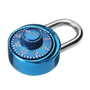 Standard Dial Padlock Anti-Theft Security Suitcase Luggage 3 Digit Fixed Combination Coded Lock
