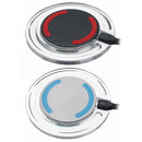 Bakeey 15W LED Light Fast Charging Pad Wireless Charger For iPhone XS 11Pro Huawei P30 Pro Mate 30 5G Xiaomi 9Pro Redmi K30 S10+ Note10 5G