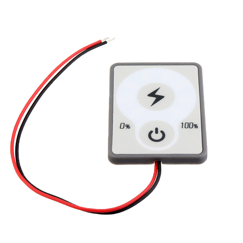 TD16 24V LED Battery Power Indicator Touch Button Power Display Lead-acid Tester Detector