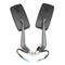 8mm 10mm LED CNC Aluminum Motorcycle Rear View Side Mirrors