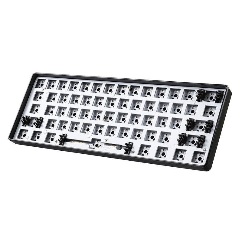 Geek Customized GK61 Hot Swappable 60% RGB Keyboard Customized Kit PCB Mounting Plate Case