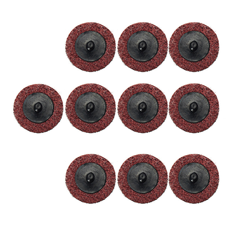 30pcs 2 Inch Roll Lock Sanding Disc Fine Medium Coarse Surface Conditioning Disc