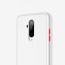 For OnePlus 7T Pro Case Bakeey Armor Shockproof Anti-fingerprint Matte Translucent Hard PC&Soft TPU Edge Protective Case