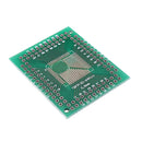 50pcs QFP TQFP LQFP FQFP 32 44 64 80 100 LQF SMD Turn To DIP Adapter PCB Board Converter Plate 0.5/0.8 mm IC Adapter Socket