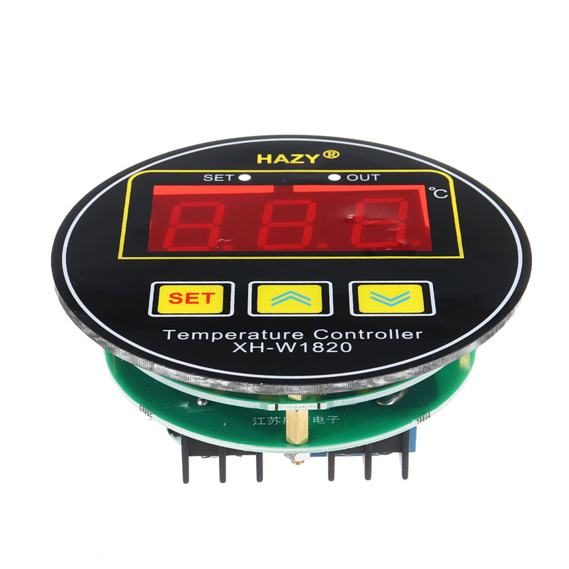 XH-W1820 DC12V/24V/AC220V High Power Intelligent Thermostat Digital Temperature Controller 30A Incubator Cooling Heating