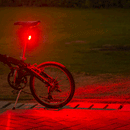 PROMEND Cycling Mountain Bike LED Taillights Rechargeable Bicycle Lights Night Riding Warning Lights